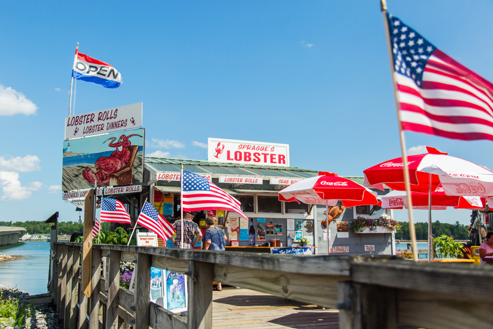 roadside lobster stand