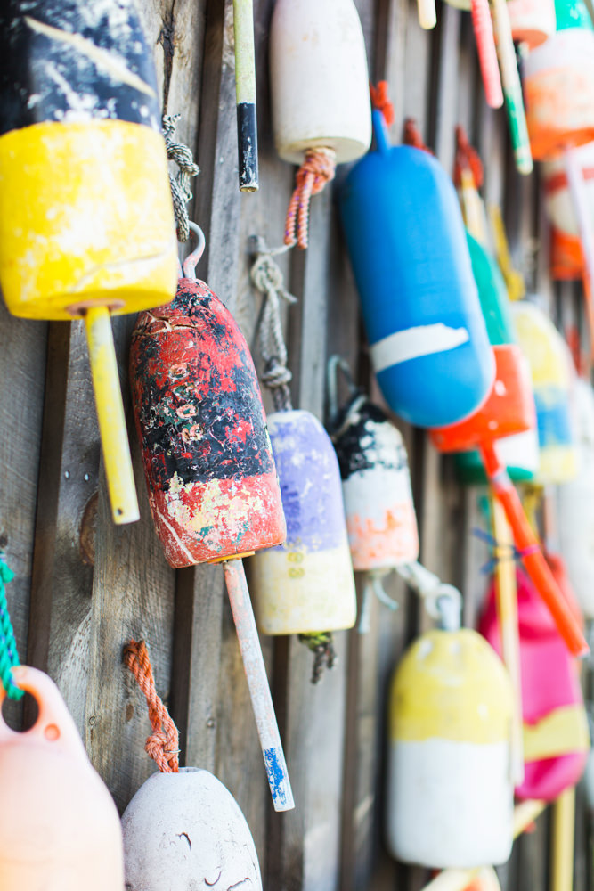 lobster pot buoys