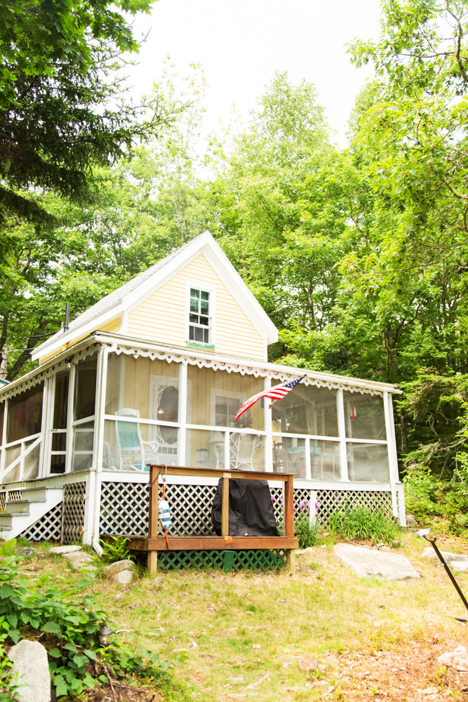 yellow cottage