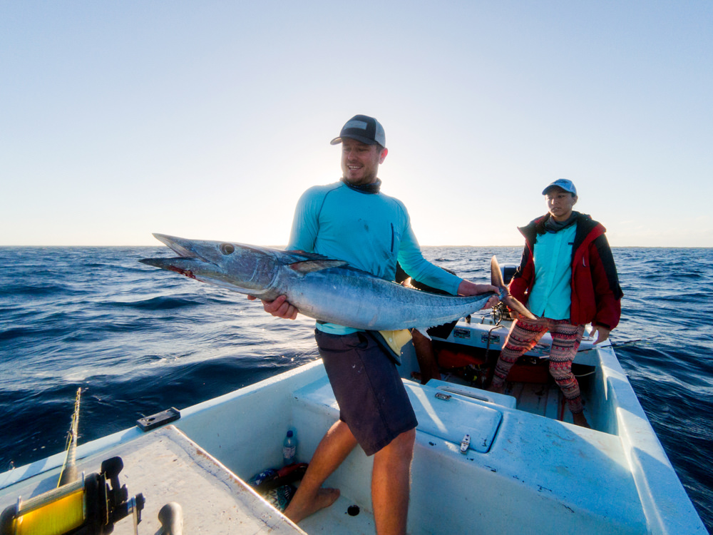 wahoo caught in belize